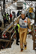 Puchar Swiata w skokach Zakopane 18.01.2004. Spaeth Georg GER 4 miejsce.