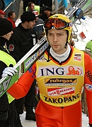 Puchar Swiata w skokach Zakopane 18.01.2004. Ahonen Janne FIN 12 miejsce - lider pucharu swiata.