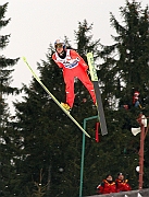 Puchar Swiata w skokach Zakopane 18.01.2004. Morgenstern Thomas AUT 9 miejsce.